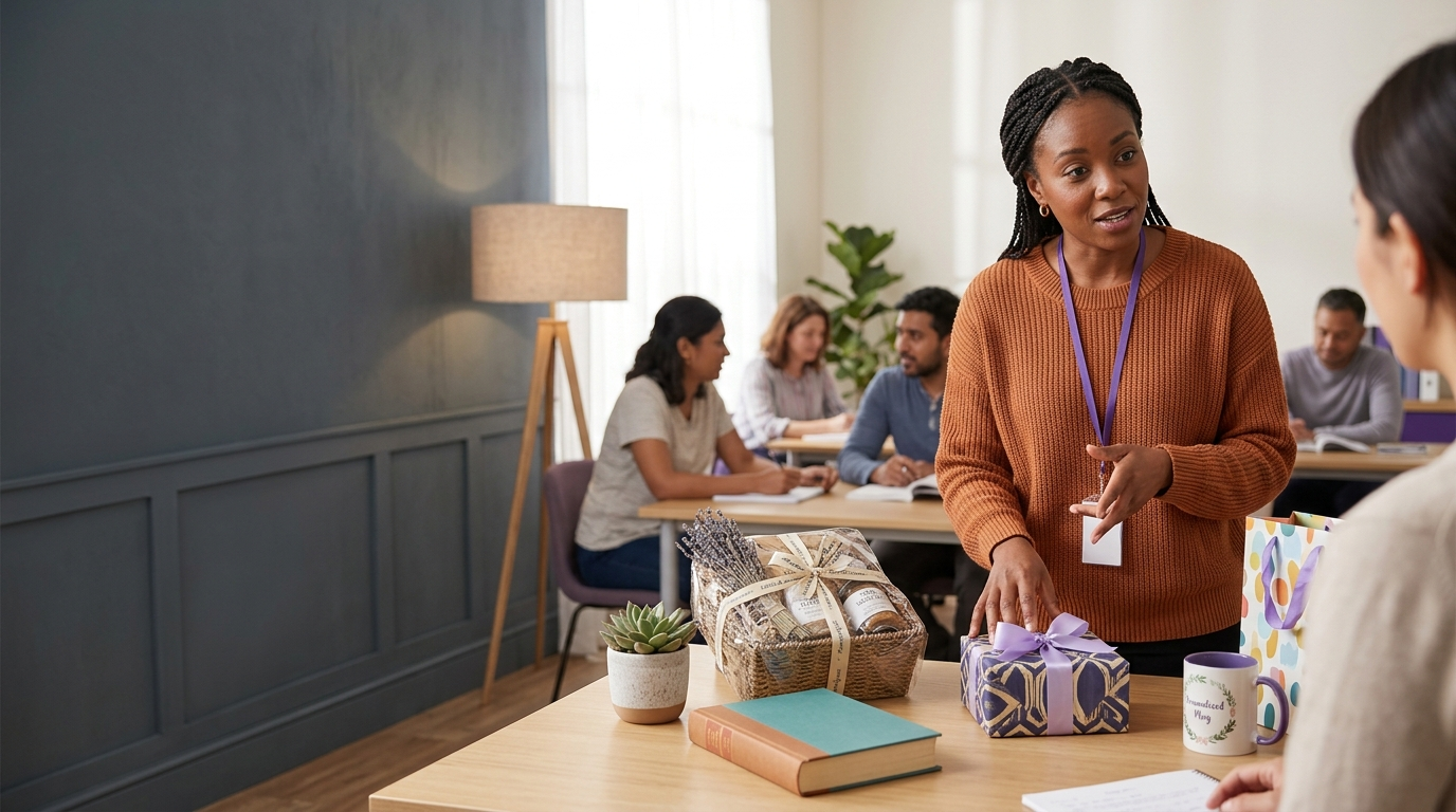 Minh họa cảnh nói chủ đề IELTS Quà tặng