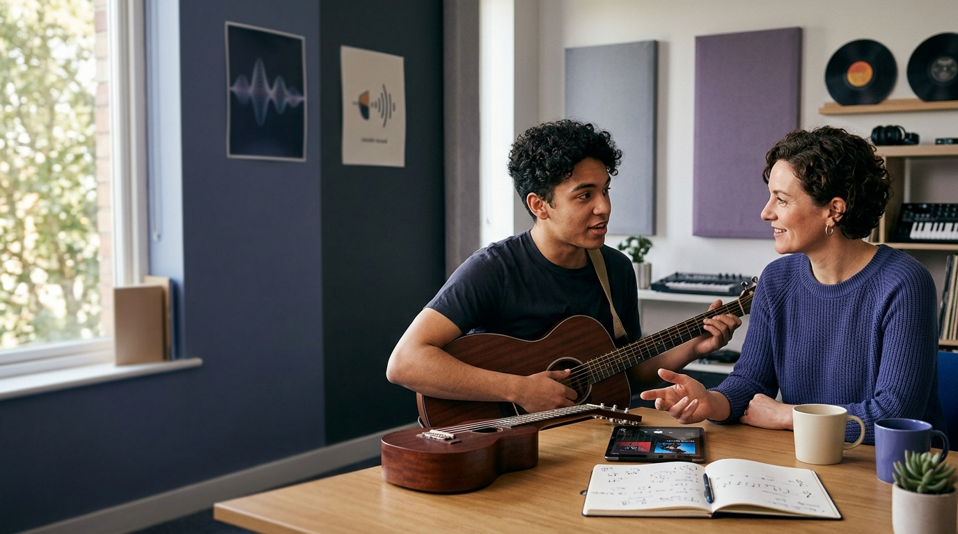 Invite visuelle 2 pour le thème musique