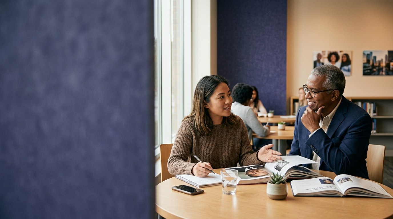 IELTS 큐카드의 말하는 장면 일러스트 만나고 싶은 유명인을 묘사해보세요