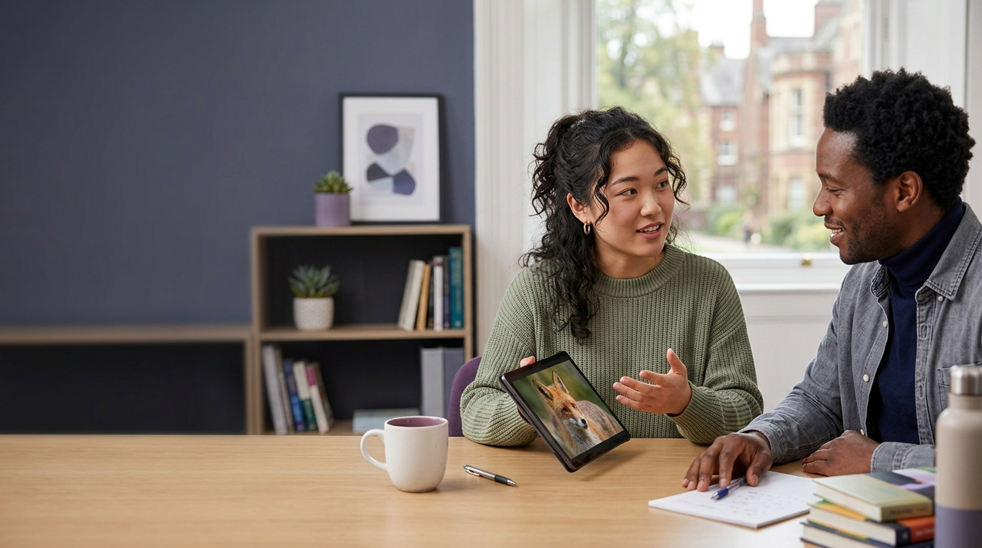 ภาพประกอบฉากการพูดสำหรับบัตรคิว IELTS อธิบายวิดีโอที่น่าสนใจ